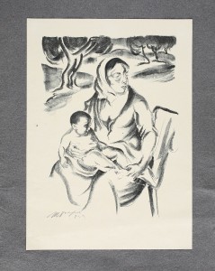 MUO-056999/10: Majka i dijete: grafika