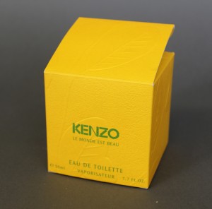 MUO-039451/02: KENZO  LE MONDE EST BEAU: kutija za parfemsku bočicu