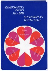 MUO-055096: PTT Panevropska pošta mladih / Pan-European Youth Mail: mapa : predložak