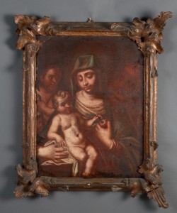 MUO-016242: Sv. obitelj sa sv. Ivanom: slika