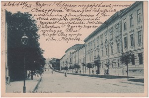 MUO-008745/1316: Lavov - Mickiewiczeva ulica: razglednica
