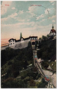 MUO-034247: Graz - Uspinjača na Schlossberg: razglednica