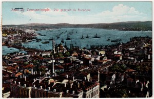 MUO-008745/978: Turska - Istambul;  Panorama prema Bosforu: razglednica
