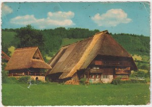 MUO-038147: Njemačka - Schwarzwaldhaus: razglednica