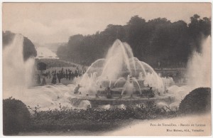 MUO-016118/A/34: Versailles - Park, Latonova fontana: razglednica