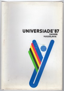 MUO-018233/01: Universiade '87 Zagreb Yugoslavia: brošura