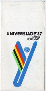 MUO-018228/04: Universiade '87 Zagreb Yugoslavia: informativni letak