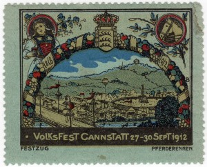 MUO-026121/02: Volksfest Cannstatt: poštanska marka