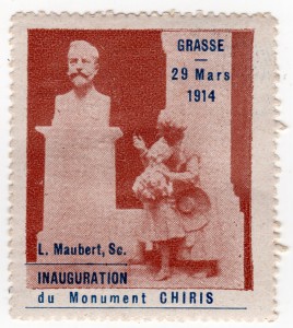 MUO-026202/02: Inauguration du Monument CHIRIS: poštanska marka