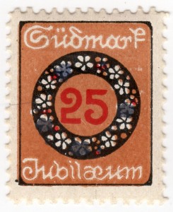 MUO-026157: 25 Südmark Jubilaeum: poštanska marka