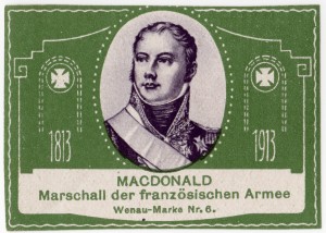 MUO-026176/19: MACDONALD Marschall der Französischen Armee: poštanska marka