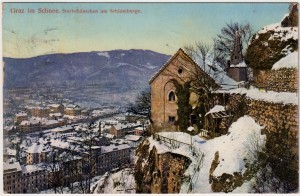 MUO-034248: Graz u snijegu: razglednica