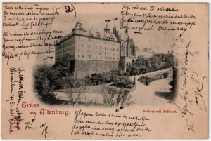 MUO-035997: Austrija - Altenburg; Dvorac: razglednica