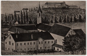 MUO-035988: Austrija - Leibnitz; Kapucinski samostan: razglednica