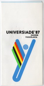 MUO-018228/05: Universiade '87 Zagreb Yugoslavia: informativni letak