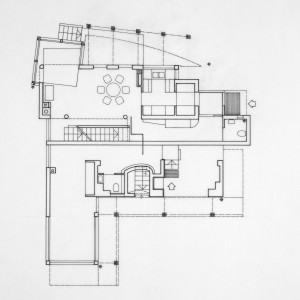 MUO-057497/03: Kuća dr. Otta Brauna, Zeislmauer: arhitektonski nacrt
