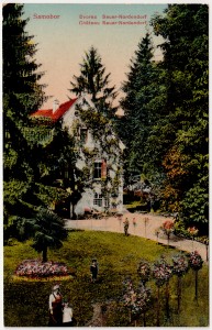 MUO-033206: Samobor - Dvorac Sauer-Nordendorf: razglednica