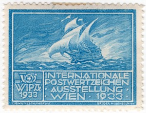 MUO-026245/01: WIPA 1933: poštanska marka