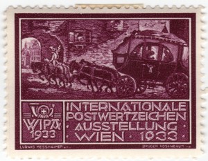 MUO-026245/34: WIPA 1933: poštanska marka
