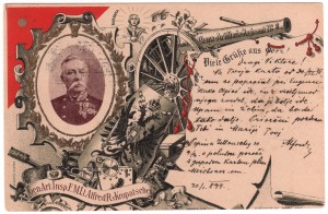 MUO-008745/402: General Kropatschek: razglednica