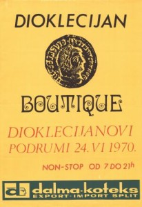 MUO-026902: Dioklecijan boutique: plakat