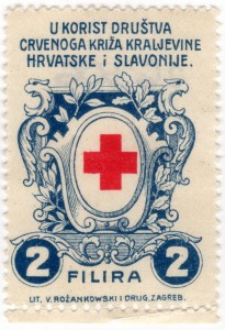 MUO-026306: U korist Crvenoga križa Kraljevine Hrvatske i Slavonije: poštanska marka