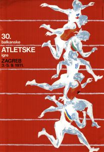 MUO-052549: 30. balkanske ATLETSKE  igre: plakat