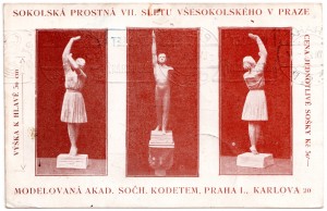 MUO-008745/515: Razglednica Svesokolskog sleta u Pragu: razglednica