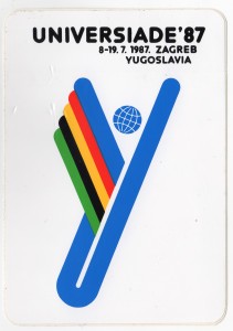 MUO-018233/06: Universiade '87 Zagreb Yugoslavia: brošura