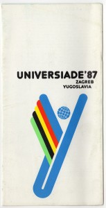 MUO-018228/02: Universiade '87 Zagreb Yugoslavia: informativni letak