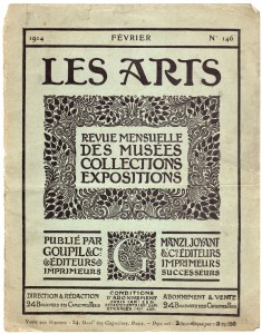 MUO-029305: Les Arts, 1914 No 146: naslovna stranica