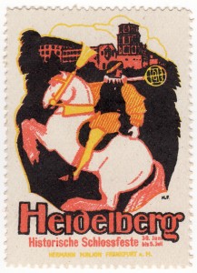 MUO-026168: Heidelberg Historische Schlossfeste: poštanska marka