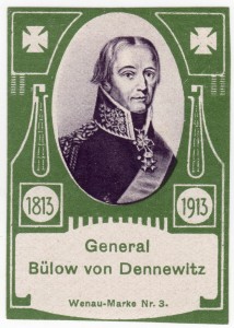 MUO-026176/04: General Bülow von Dennewitz: poštanska marka