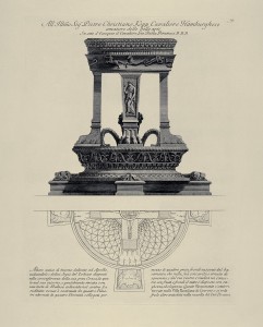 MUO-057436/93: Antički mramorni oltar posvećen Apolonu [...]: grafika