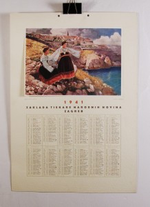 MUO-021554/02: 1941 ZAKLADA TISKARE NARODNIH NOVINA ZAGREB: kalendar