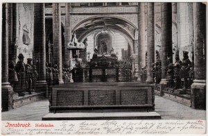 MUO-035306: Austrija - Innsbruck; Dvorska crkva: razglednica