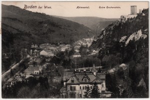MUO-035120: Austrija - Baden; Helenental: razglednica
