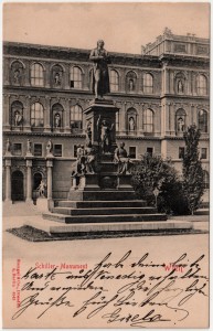 MUO-037786: Beč- Spomenik Schilleru: razglednica