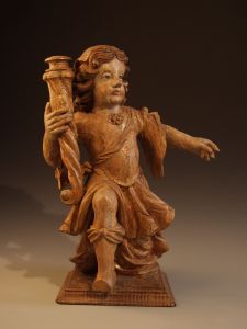 MUO-013209/02: ANĐEO LUČONOŠA: kip : figura - svijećnjak