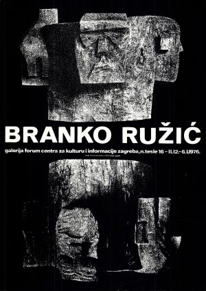 MUO-020559: Branko Ružić: plakat