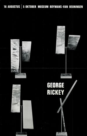 MUO-022253: GEORGE RICKEY: plakat