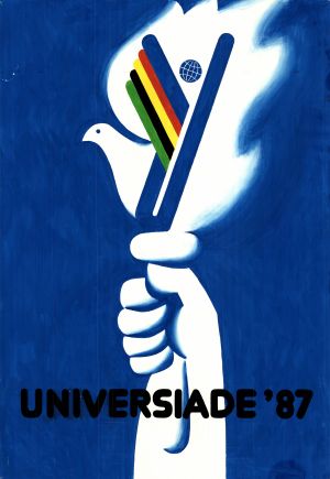 MUO-018386: Universiade '87: plakat