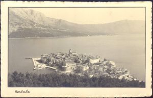 MUO-033811: Korčula - Panorama: razglednica