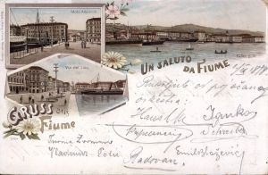 MUO-032367: Rijeka - Panoramske sličice: razglednica