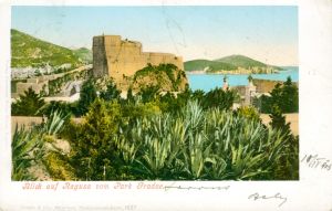 MUO-032539: Dubrovnik - Pogled s Graca: razglednica