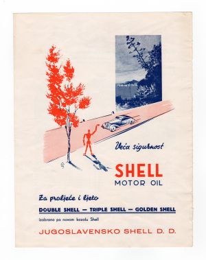 MUO-008302/63: Veća sigurnost SHELL motor oil: novinski oglas