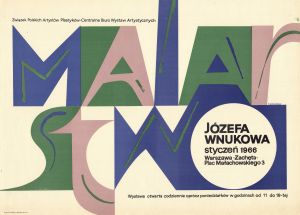 MUO-027480: Malarstwo Józefa Wnukowa: plakat
