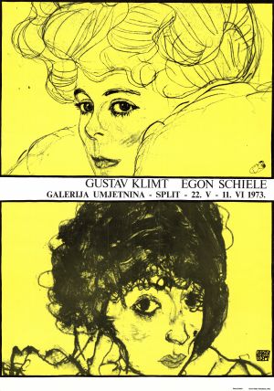 MUO-027372: Gustav Klimt, Egon Schiele: plakat