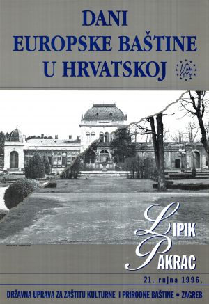 MUO-028465: Danu europske baštine u Hrvatskoj: plakat