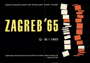 MUO-027645: ZAGREB '65: plakat